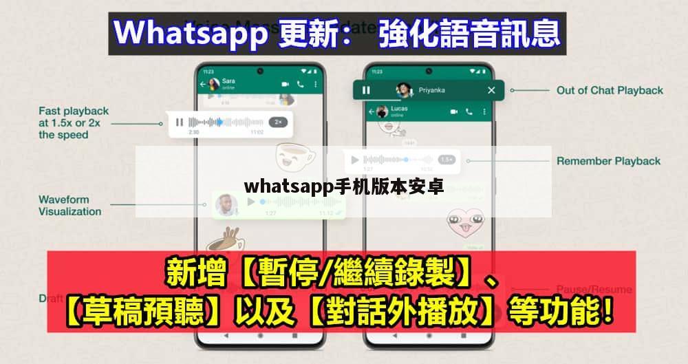 whatsapp手机版本安卓